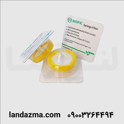 فیلتر سرسرنگی µ 0/22 از جنس MCE با قطر 30mm