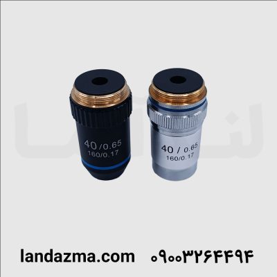 لنز شیئی 40x Achromatic مشکی یا نقره ای برند G5