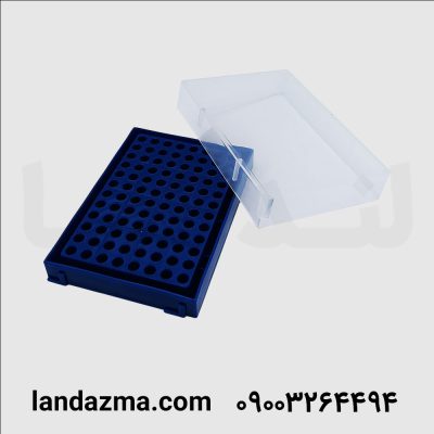 رک میکروتیوب 0/2 با درب جداشونده96 خانه چینی