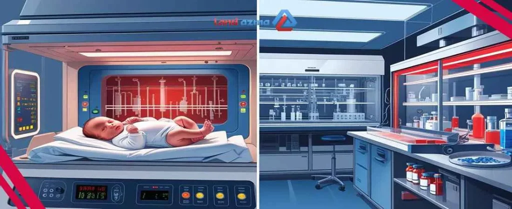 تفاوت انکوباتور پزشکی و انکوباتور صنعتی