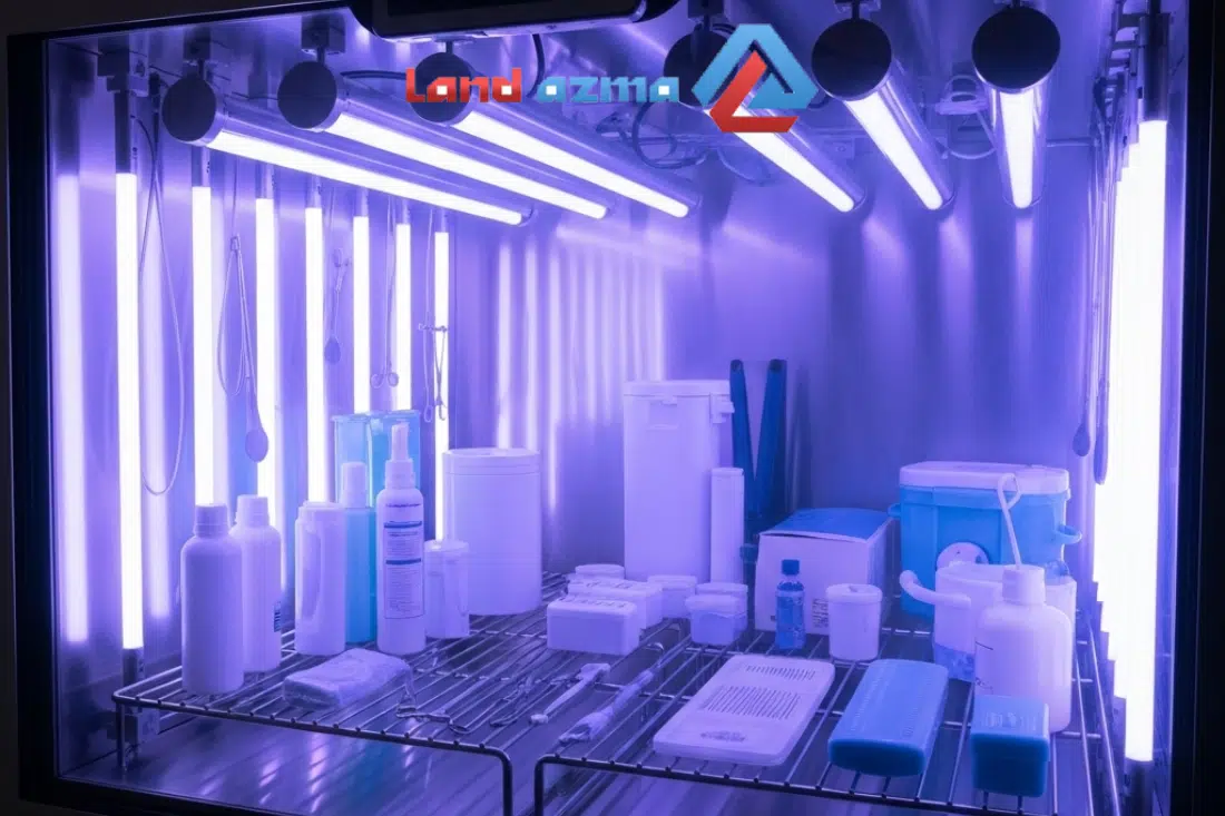 استریلسازی با اشعه فرابنفش (UV)