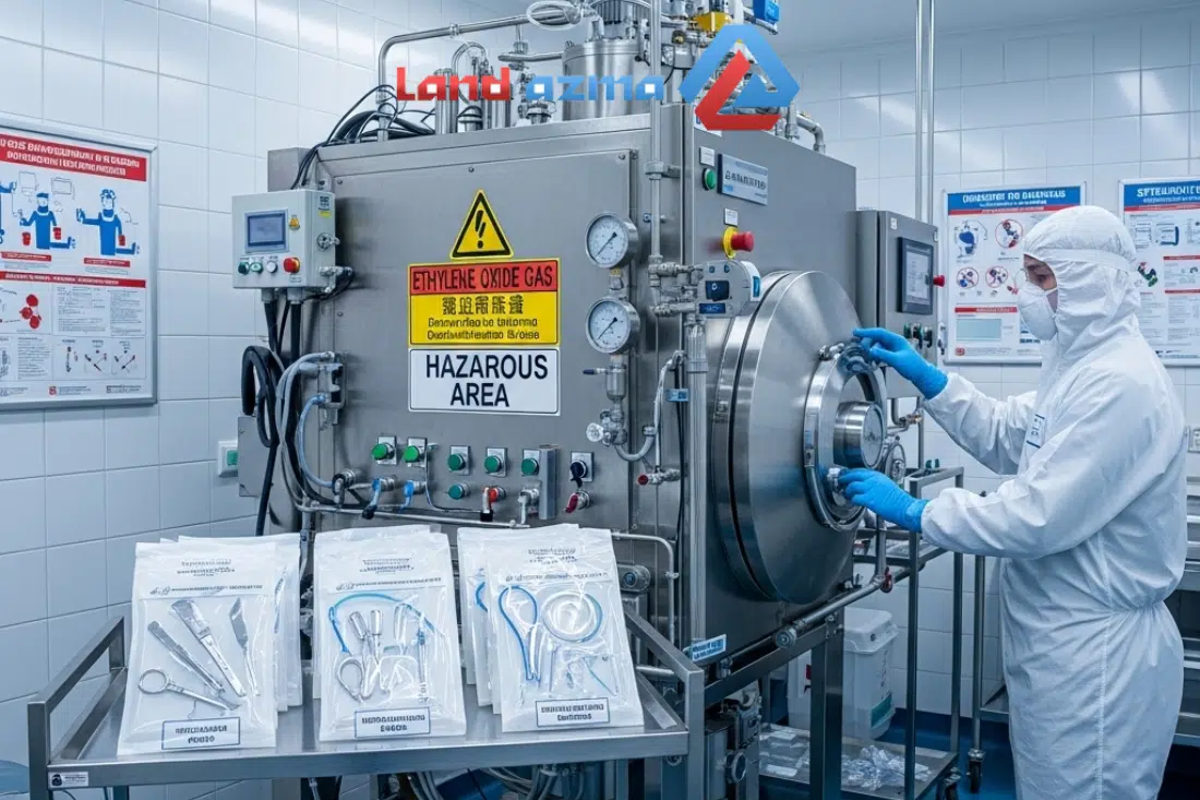 استریلسازی با گاز اتیلن اکساید (EO)