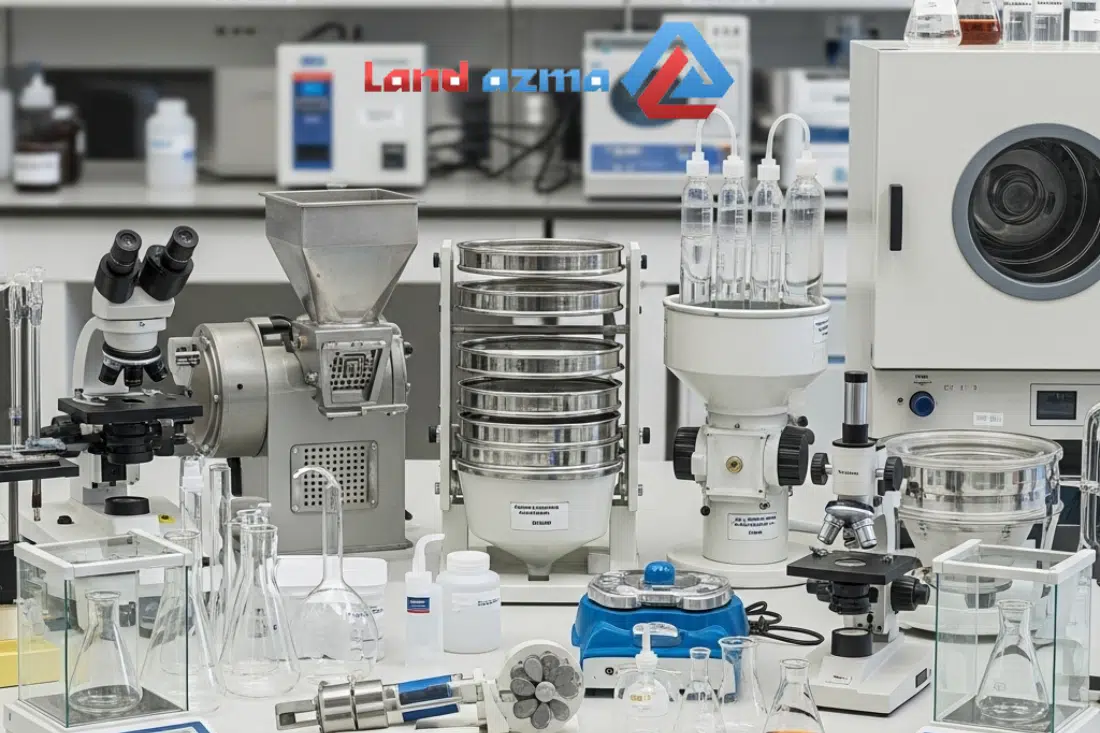 معرفی انواع تجهیزات آزمایشگاهی معدن