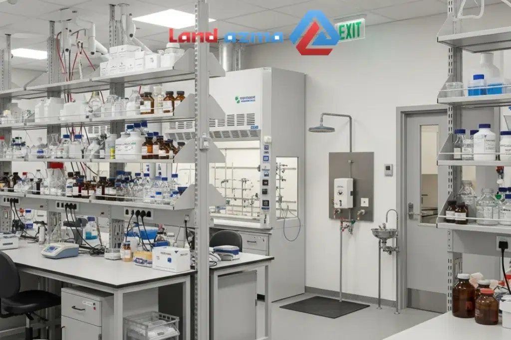 بهترین روش‌ های چیدمان و سکوبندی آزمایشگاه