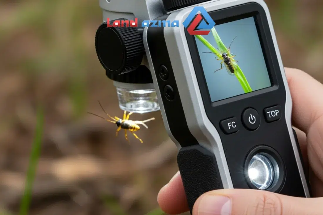 ویژگیهای میکروسکوپ قابل حمل