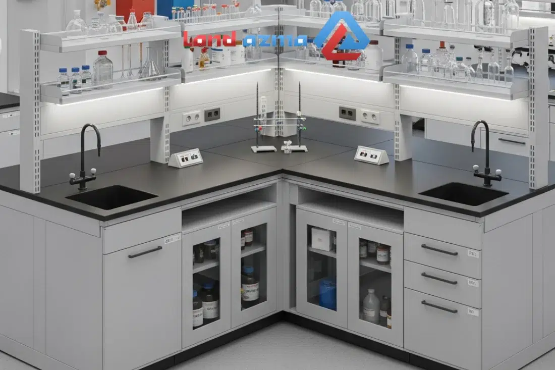 نکات مهم در طراحی سکوبندی آزمایشگاه