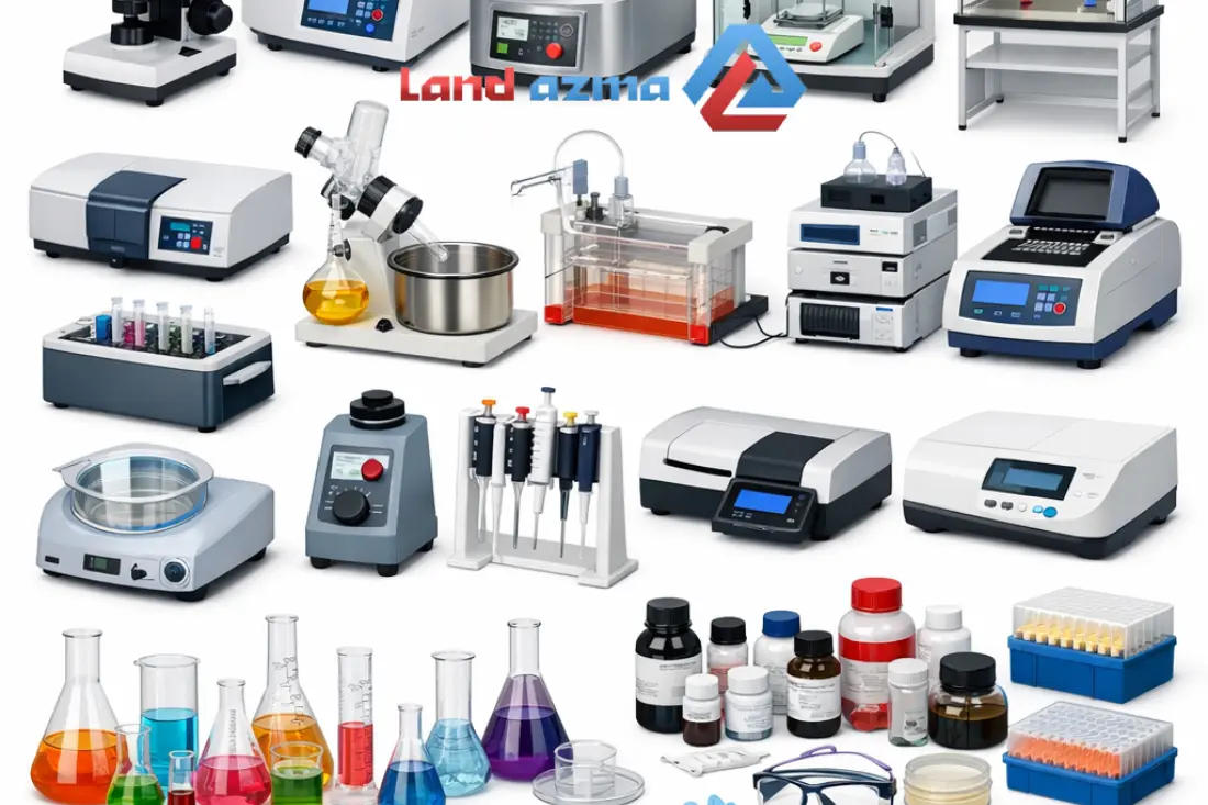 انواع تجهیزات آزمایشگاهی در سال 2026