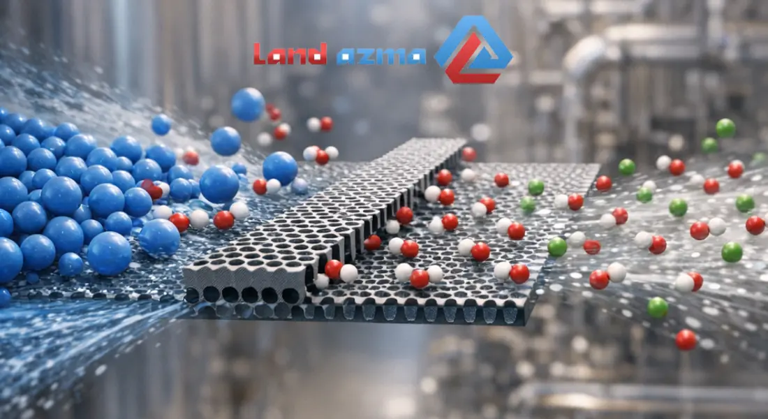 مکانیسم فیزیکی جداسازی در مقیاس مولکولی