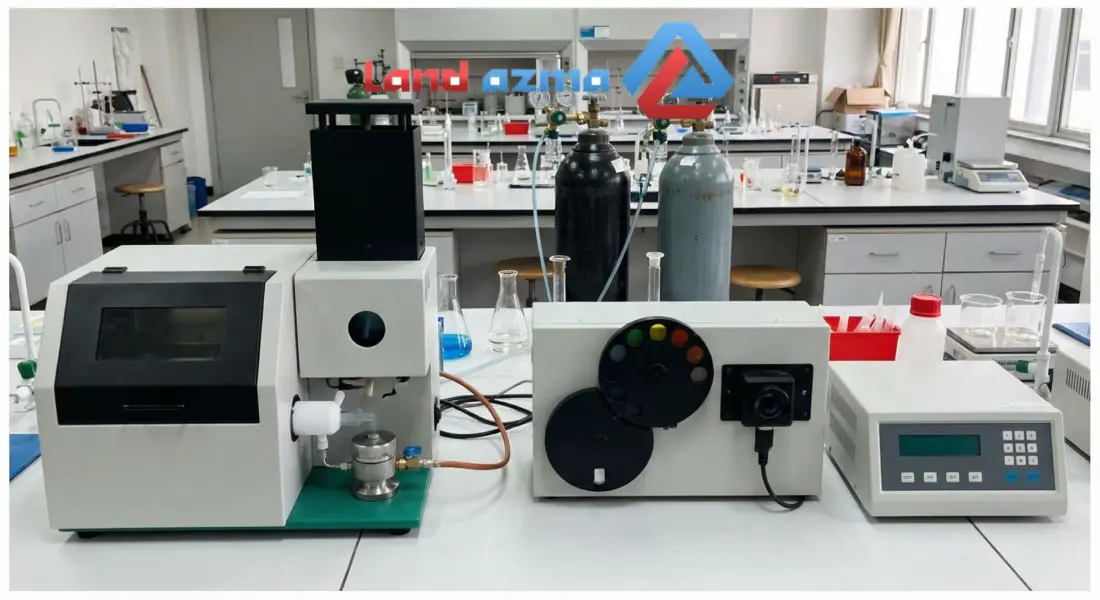 اجزای اصلی یک دستگاه فلیم فتومتر